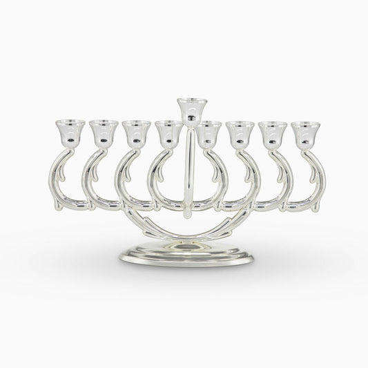 080 - Branches Menorah Silver Plated