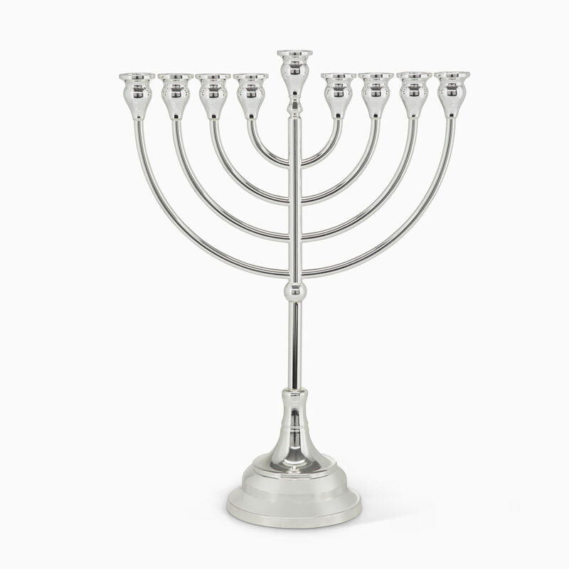084 - Menorah Silver Plated
