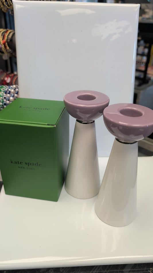 130 - Kate Spade Candlesticks