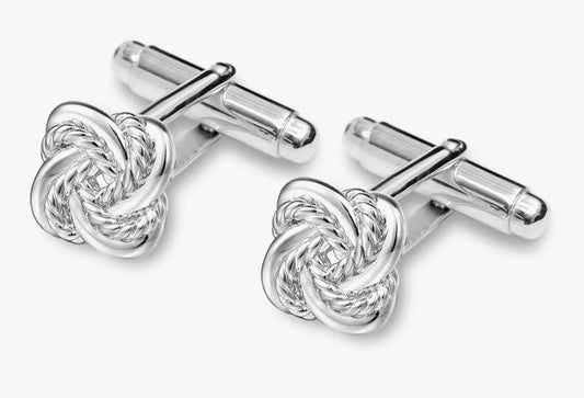 073 - Cufflink - Love-knot